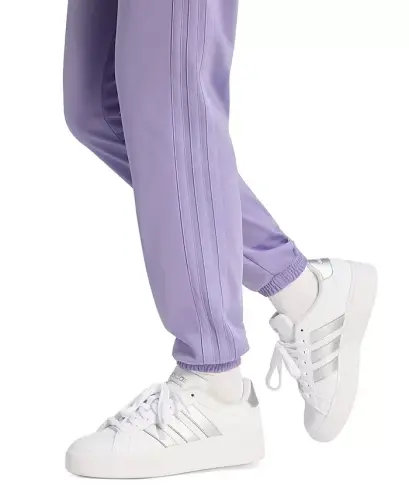 Women's Tricot 3-Stripes Track Pants - Magic Lilac/magic Lilac - 4
