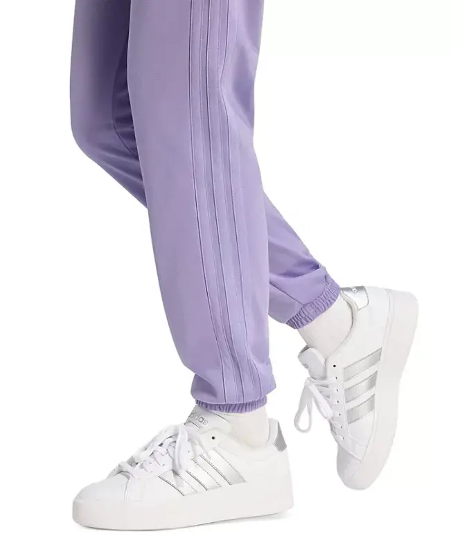 Women's Tricot 3-Stripes Track Pants - Magic Lilac/magic Lilac - 4