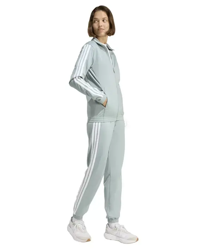 Women's Tricot 3-Stripes Track Pants - Pastel green - 2