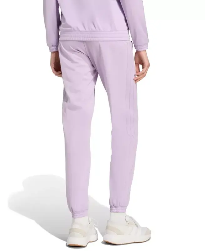 Women's Tricot 3-Stripes Track Pants - Powder Plum - 5