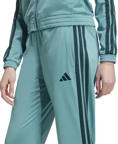 Women's Tricot 3-Stripes Track Pants - Powder Teal/aurora Ivy - 3
