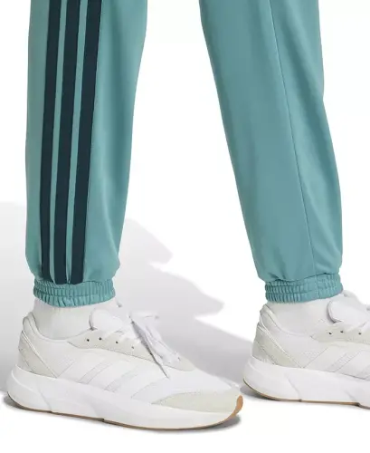 Women's Tricot 3-Stripes Track Pants - Powder Teal/aurora Ivy - 4