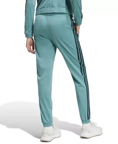 Women's Tricot 3-Stripes Track Pants - Powder Teal/aurora Ivy - 5
