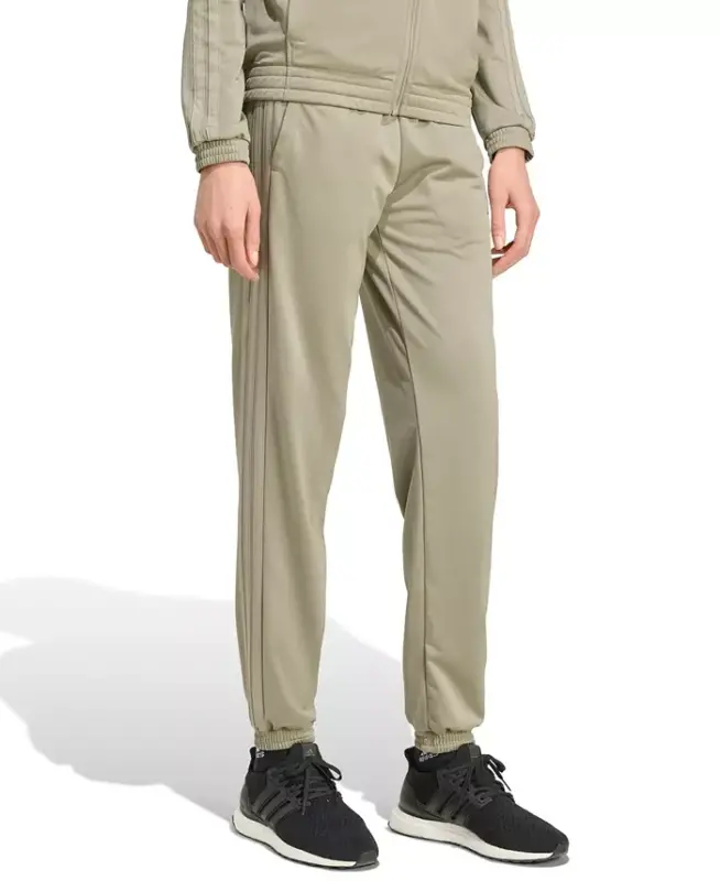 Women's Tricot 3-Stripes Track Pants - Silver Pebble - 5