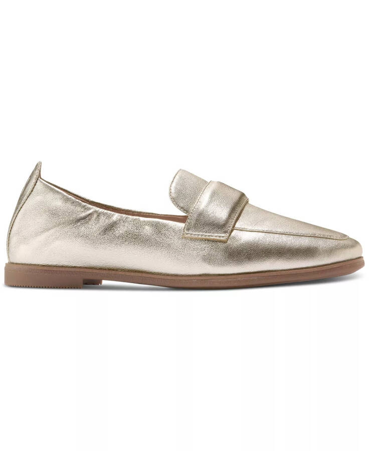 Women's Trinnie Soft Loafer Flats Soft Gold Leather - 2