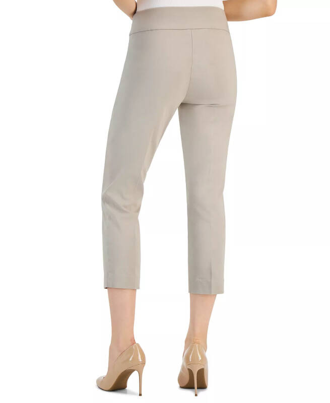 Women's Tummy-Control Pull-On Capri Pants, Created for Modazone-Summer Straw - 4