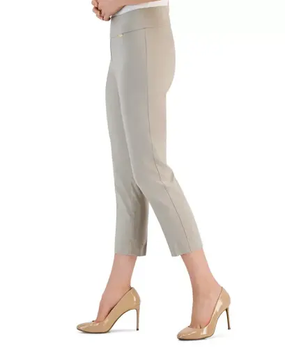 Women's Tummy-Control Pull-On Capri Pants, Created for Modazone-Summer Straw - I.N.C. INTERNATIONAL CONCEPTS (1)