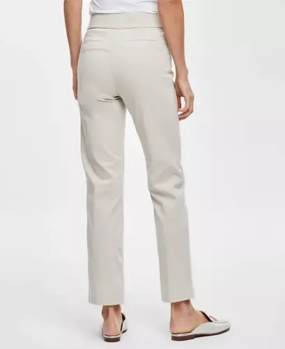 Women's Tummy Control Pull-On Slim-Leg Pants, Exclusively at Modazone - JM COLLECTION (1)