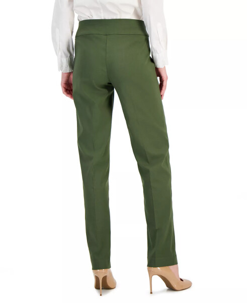 Women's Tummy-Control Pull-On Straight-Leg Pants, Created for Modazone Costa Green - 2