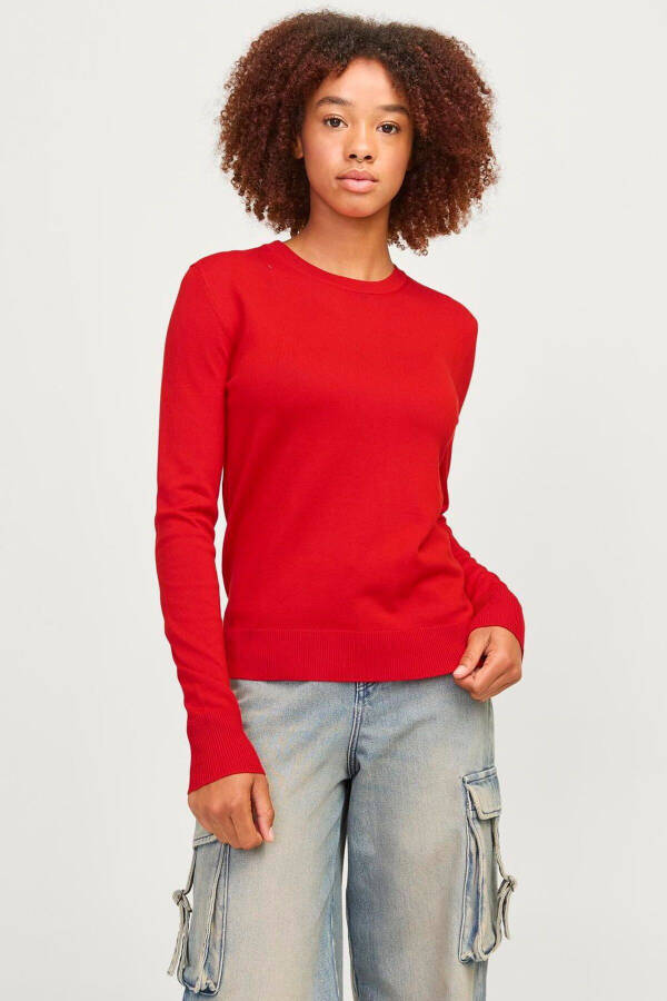 Women's turtleneck long sleeve sweater - 8