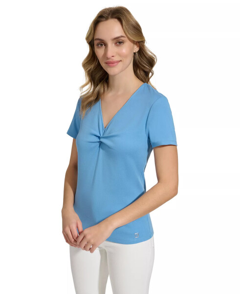 Women's Twist Front V-Neck T-Shirt Bayou - 3