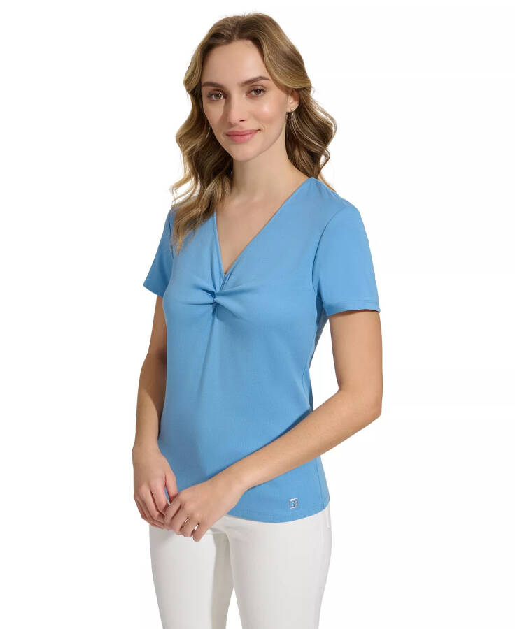 Women's Twist Front V-Neck T-Shirt Bayou - 3