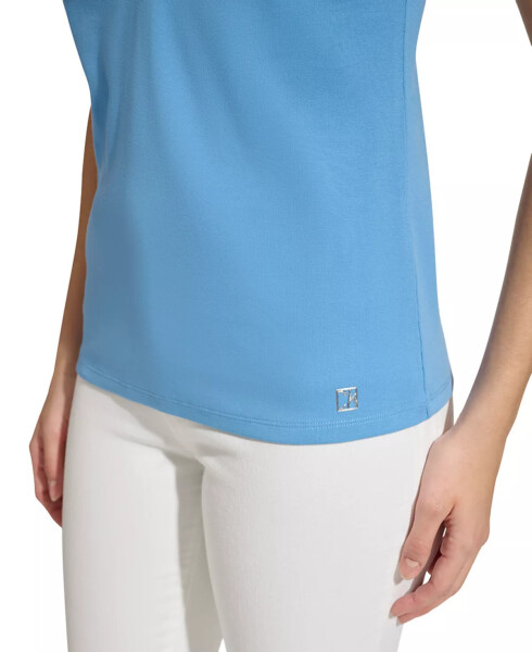 Women's Twist Front V-Neck T-Shirt Bayou - 5