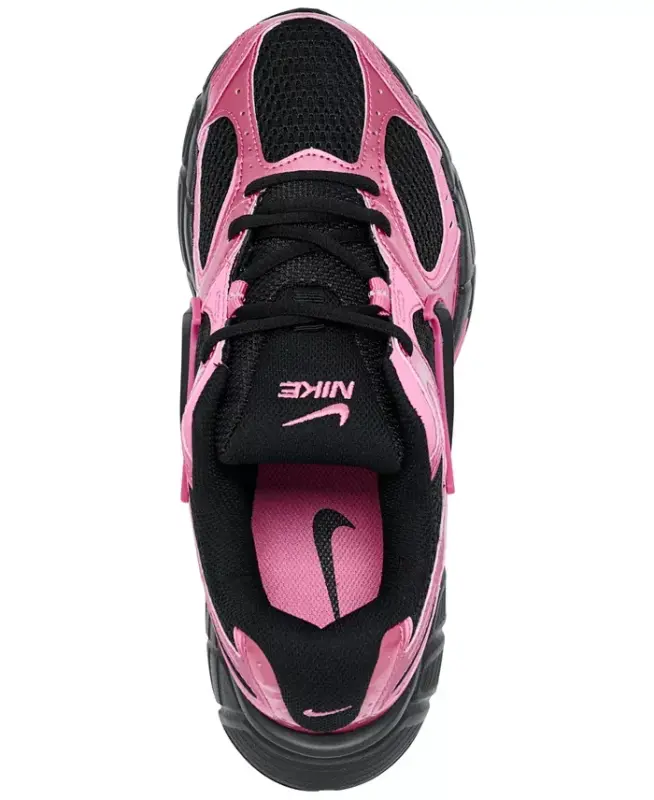 Women's V5 RNR Casual Sneakers from Finish Line - Black, Black, Peony - 5