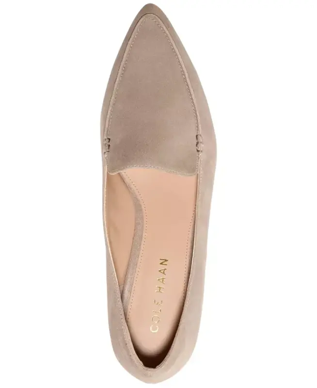 Women's Valantina Pointed Toe Block Heel Loafers - 4
