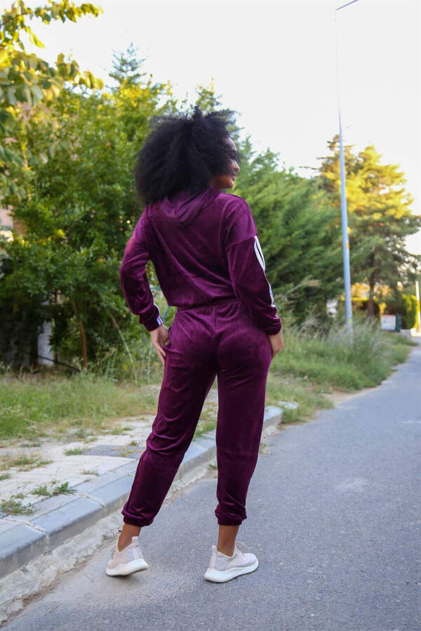 Women's Velvet Tracksuit 9078 - 8