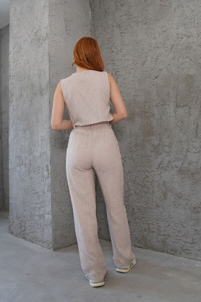 Women's Vest and Trousers 2 Piece Set - LOKADI (1)