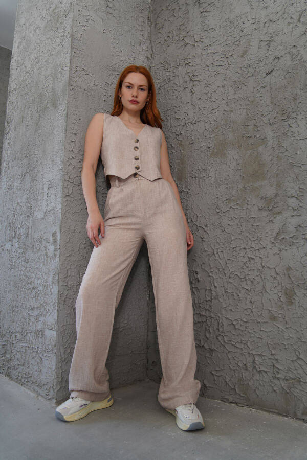 Women's Vest and Trousers 2 Piece Set - 3