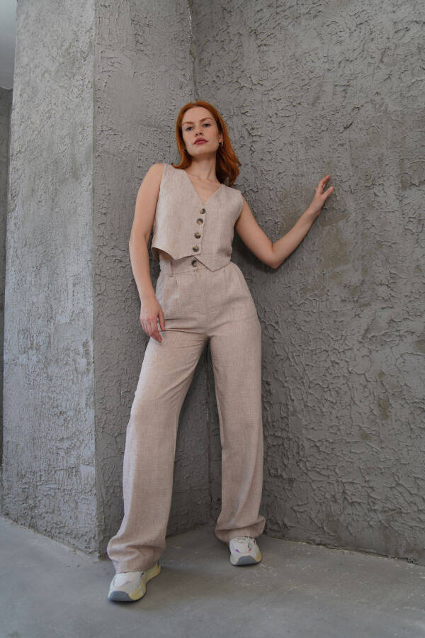 Women's Vest and Trousers 2 Piece Set - 4