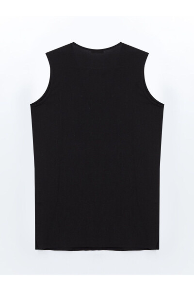 Women's vest with sparkling stone details - 8