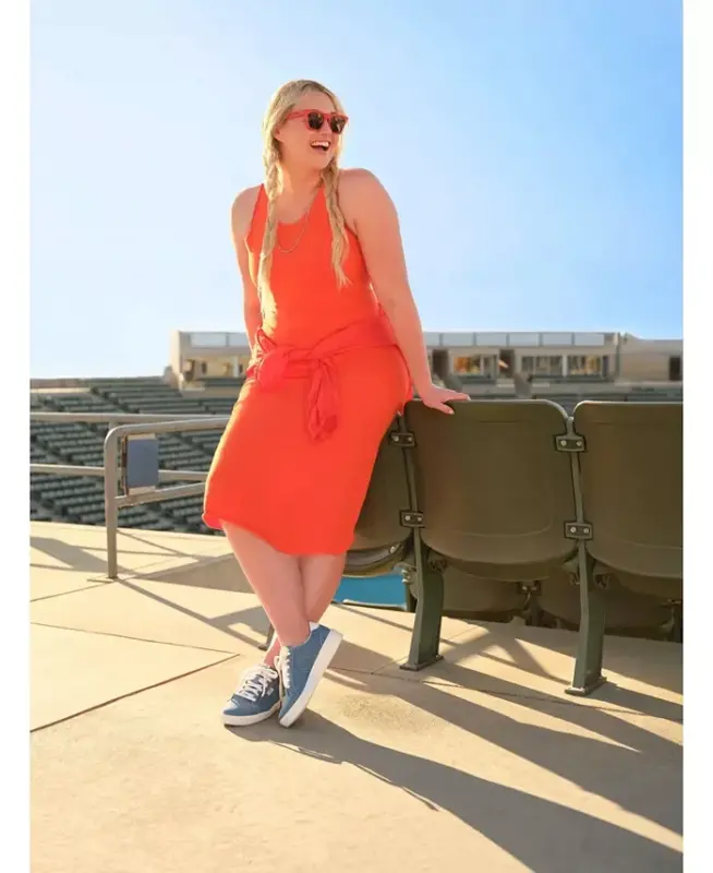 Women's Viv Classic Oxfords - Blue Denim Canvas - 4