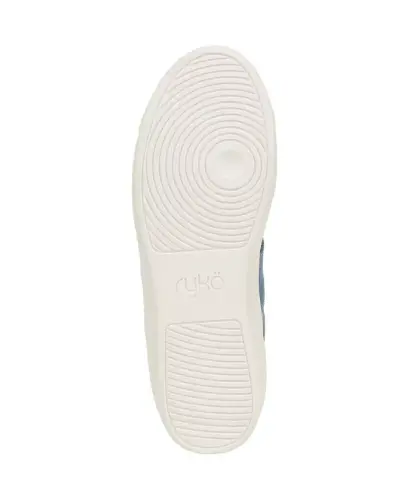 Women's Viv Classic Oxfords - Blue Denim Canvas - 7