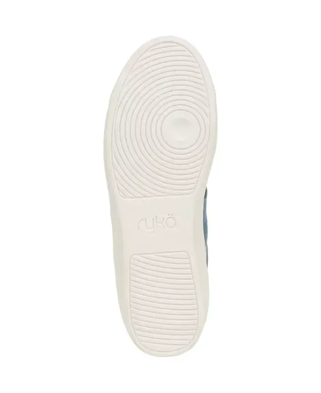 Women's Viv Classic Oxfords - Blue Denim Canvas - 7