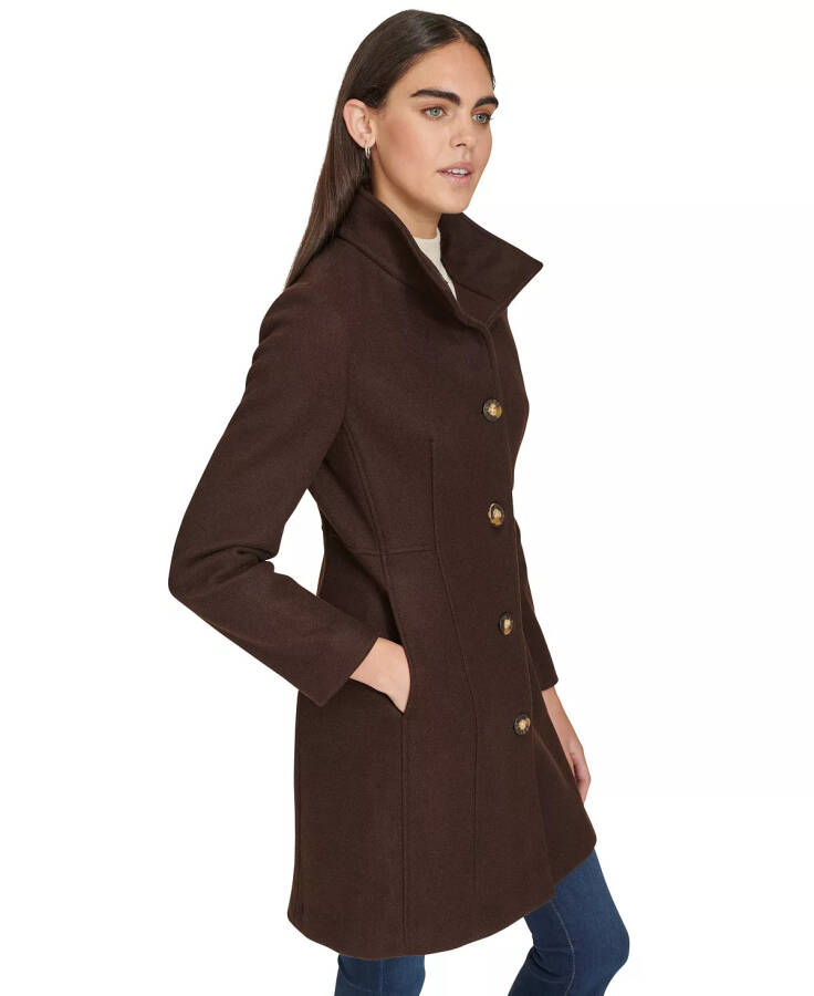 Womens Walker Coat Chocolate Melange - 2