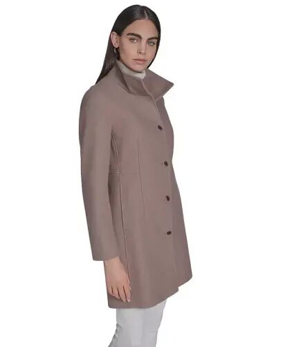 Women's Walker Coat, Created for Modazone - Mushroom Melange - Calvin Klein (1)