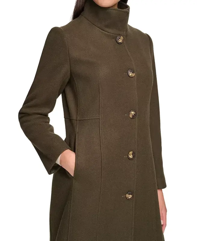 Women's Walker Coat, Created for Modazone - Olive - 3