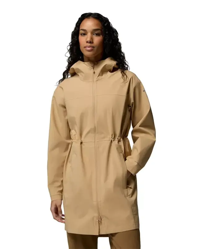 Women's Weekend Adventure II Long Shell Jacket - Canoe - COLUMBIA