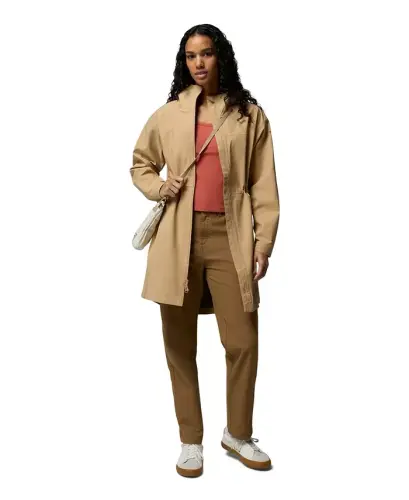 Women's Weekend Adventure II Long Shell Jacket - Canoe - COLUMBIA (1)