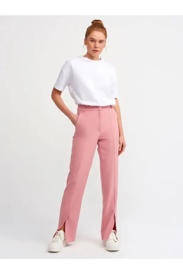 Women's White Basic T-shirt 3683 - 5