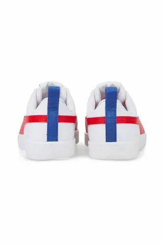 Women's White Casual Sneakers-White - 5