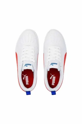 Women's White Casual Sneakers-White - 7