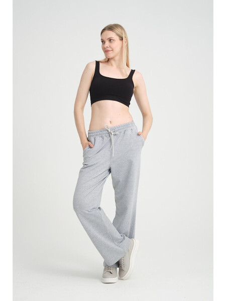 Women's Wide Leg Sweatpants SPR24EA88 - 4