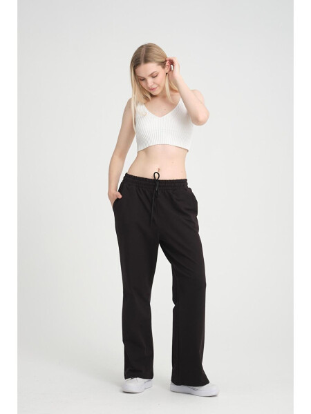 Women's Wide Leg Sweatpants SPR24EA88 - 1