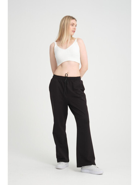 Women's Wide Leg Sweatpants SPR24EA88 - 4