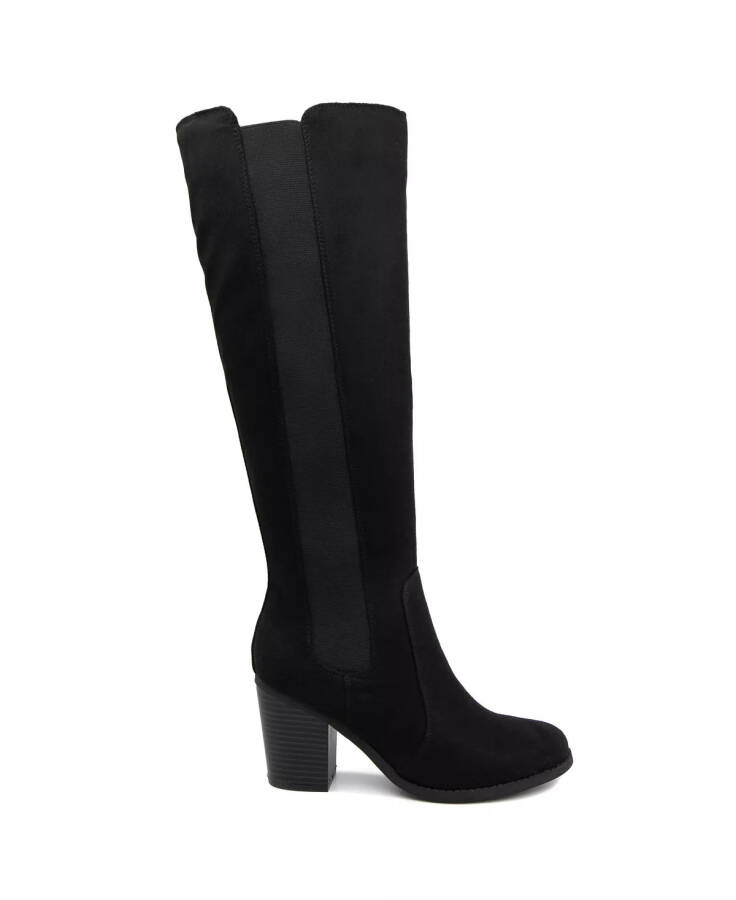 Women's Willetta Casual Heeled Boots Black - 2