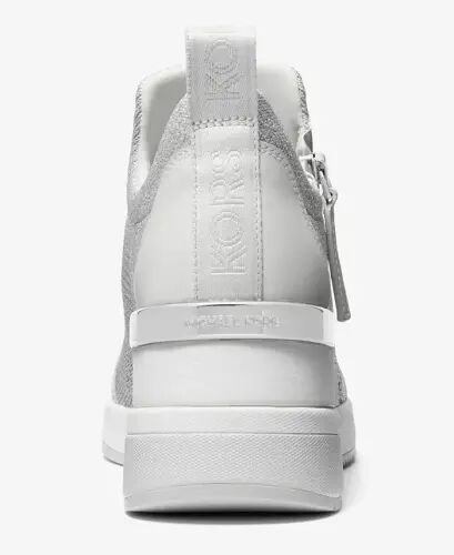 Women's Willis Trainer Wedge Sneakers - Silver - Michael Kors (1)