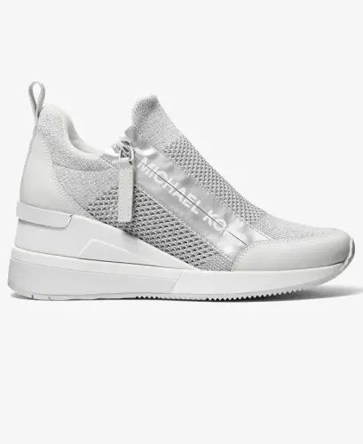 Women's Willis Trainer Wedge Sneakers - Silver - 4