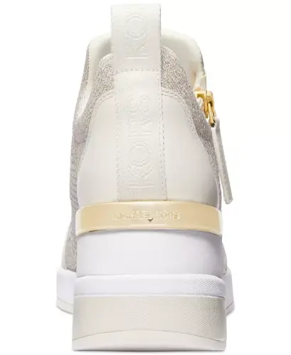 Women's Willis Wedge Trainer Sneakers-Champagne - 3