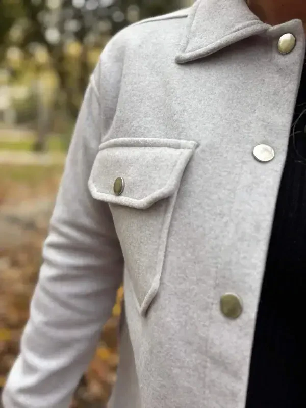 Women's Winter Baby Blue Shirt 750 - 3