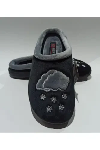 Women's Winter Home and Guest Slippers-BLACK - GEZER (1)