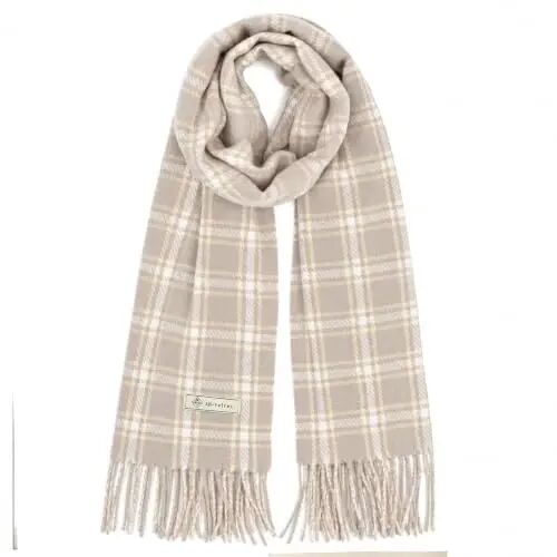 Women's Winter Scarf Large Warm Shawl Wraps Plaid Oversized Thick Scarves - WOMEN'S