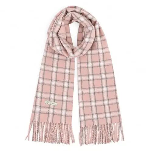 Women's Winter Scarf Large Warm Shawl Wraps Plaid Oversized Thick Scarves - WOMEN'S