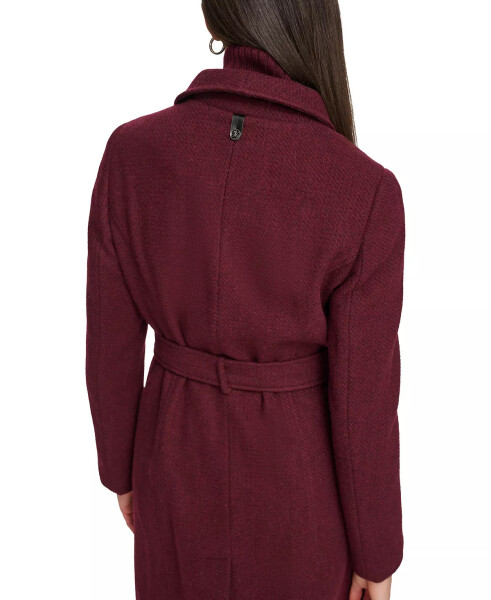 Women's Wool Blend Belted Wrap Coat, Created for Modazone Chianti - 7