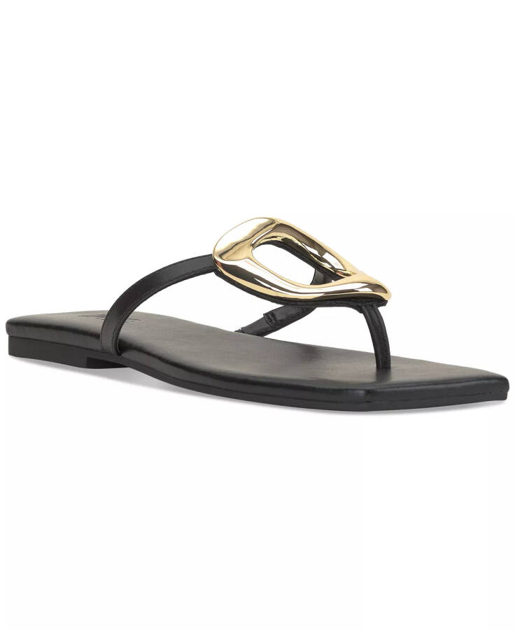 Women's Yadira Flat Sandals, Created for Modazone Black - 1