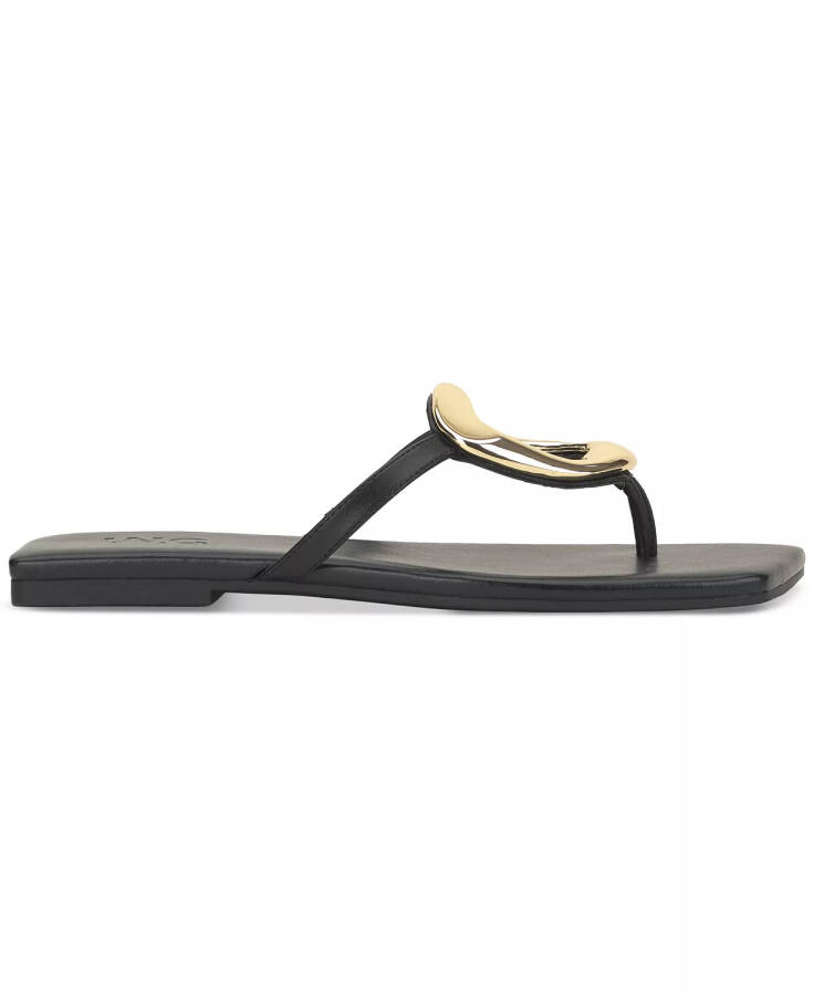 Women's Yadira Flat Sandals, Created for Modazone Black - 2