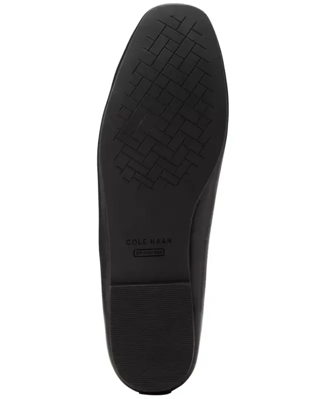 Women's Yara Soft Ballet Flats-Black Leather - 5